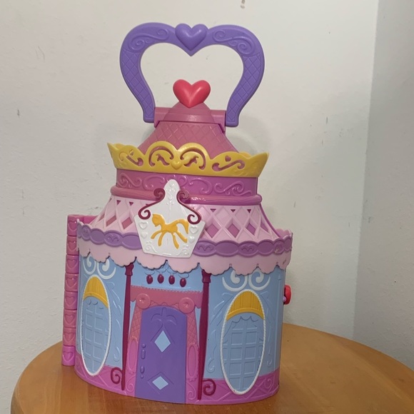 My Little Pony Portable Castle Handle Carrying Case y2k retro girly toy 2000s - Picture 2 of 7